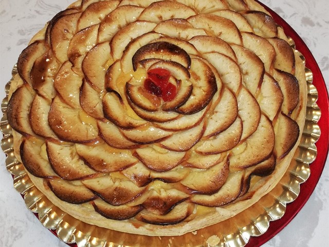 TARTA DE MANZANA